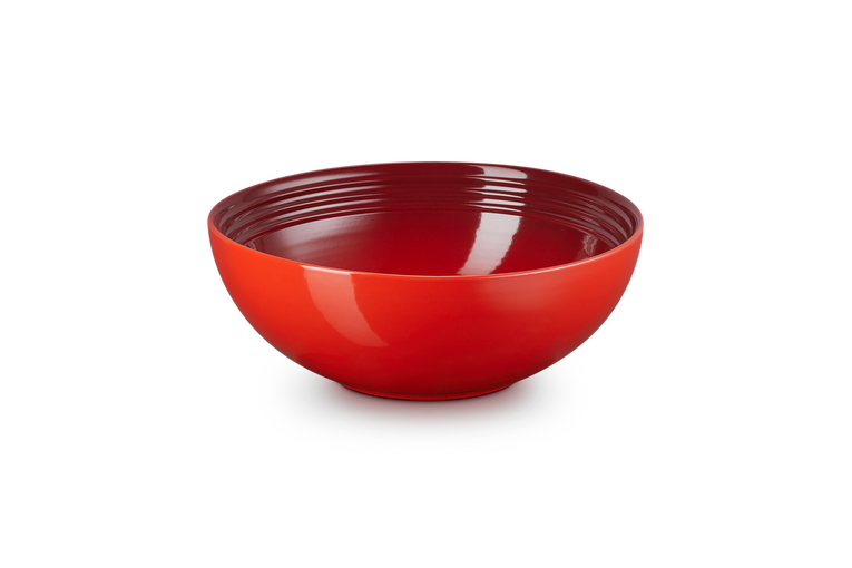 Le Creuset Vancouver Stoneware Multipurpose Bowl, Cherry Red