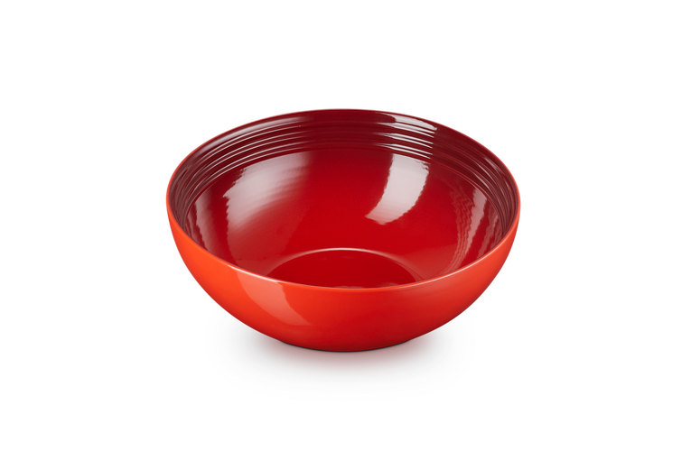 Le Creuset Vancouver Stoneware Multipurpose Bowl, Cherry Red