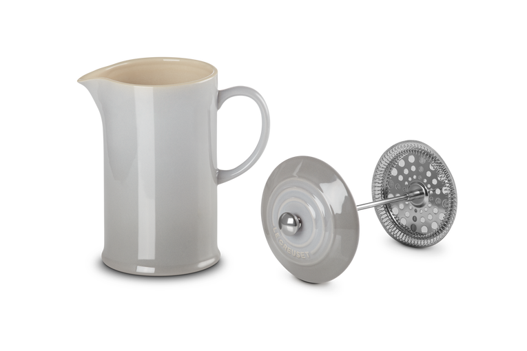 Le Creuset Coffee Press Kaffeemaschine aus verglastem Steinzeug