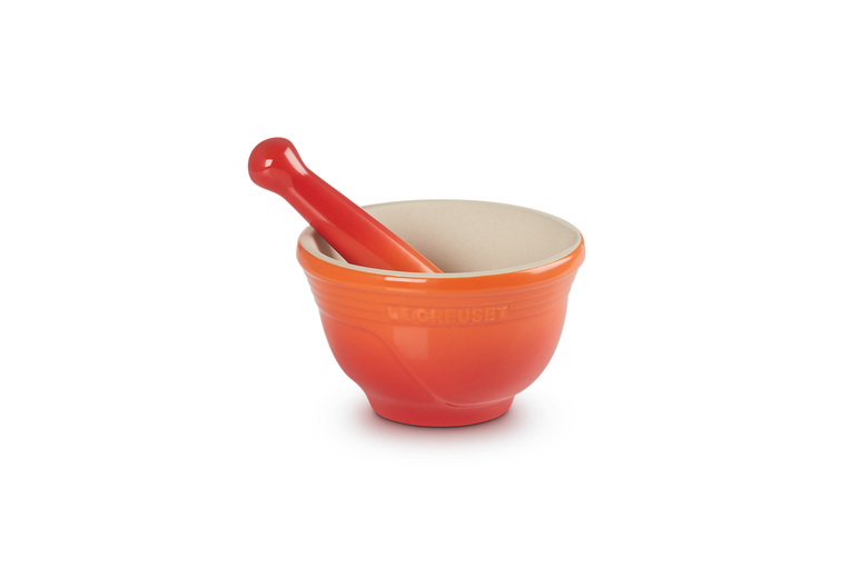 Le Creuset Vitrified stoneware mortar and pestle