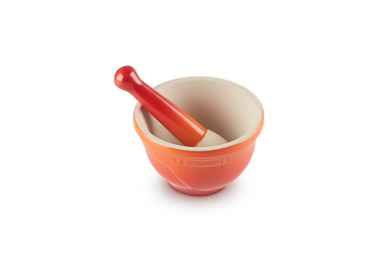 Le Creuset Vitrified stoneware mortar and pestle