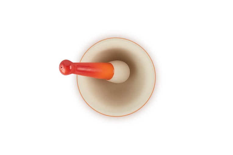 Le Creuset Vitrified stoneware mortar and pestle