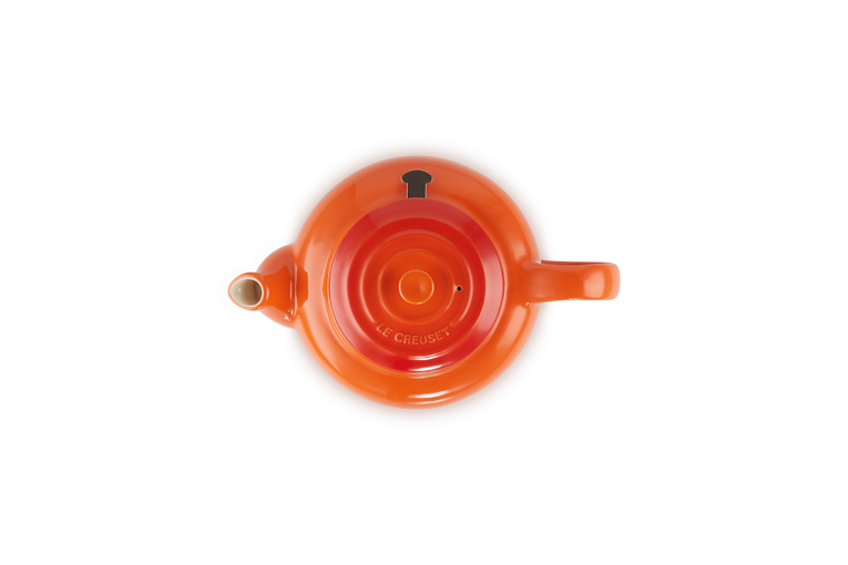 Le Creuset Vitrified stoneware teapot with metal infuser