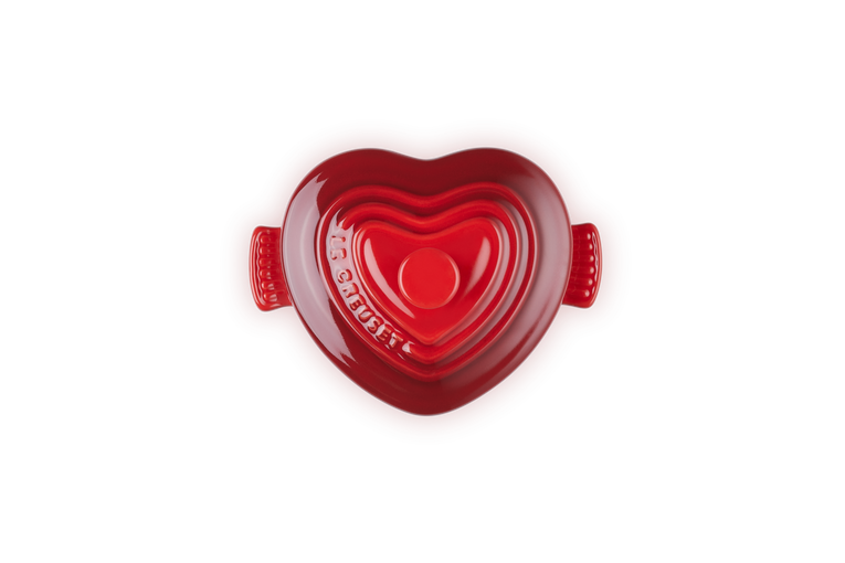 Le Creuset Amour Mini Cocotte heart in vitrified stoneware, 10 cm
