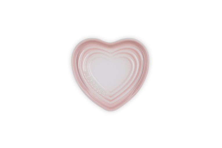 Le Creuset Amour Herzförmige Löffelablage aus verglastem Steingut
