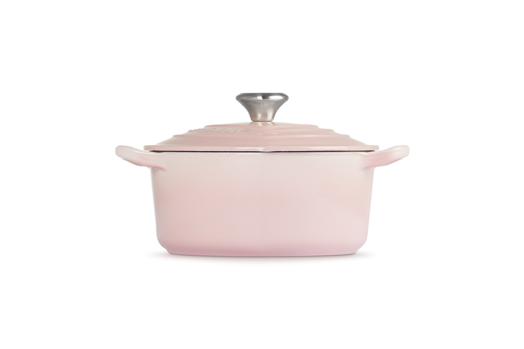 Le Creuset Amour Heart cocotte in vitrified cast iron with heart knob, 20 cm