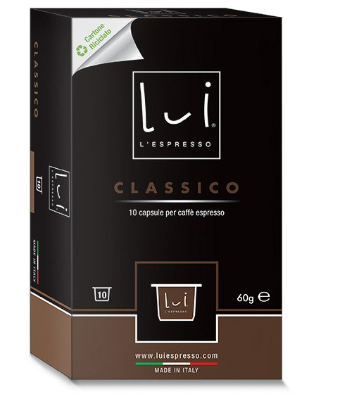 He L'Espresso Classico coffee