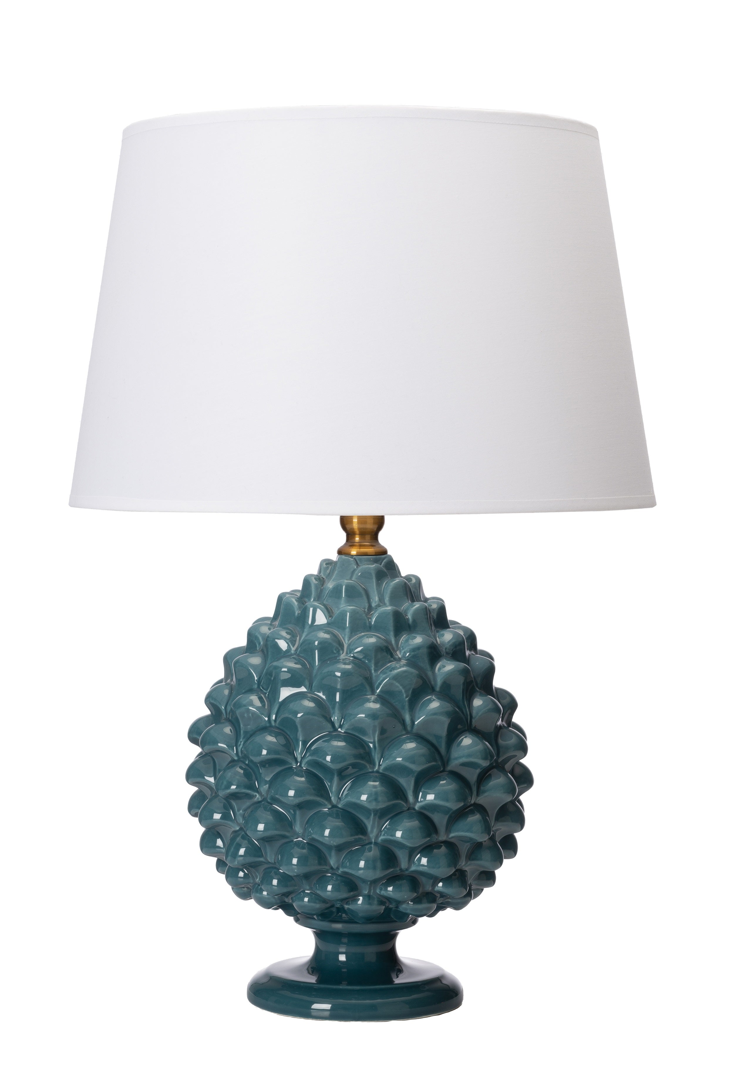Palais Royal Pinecone lamp with lampshade, 50 cm 