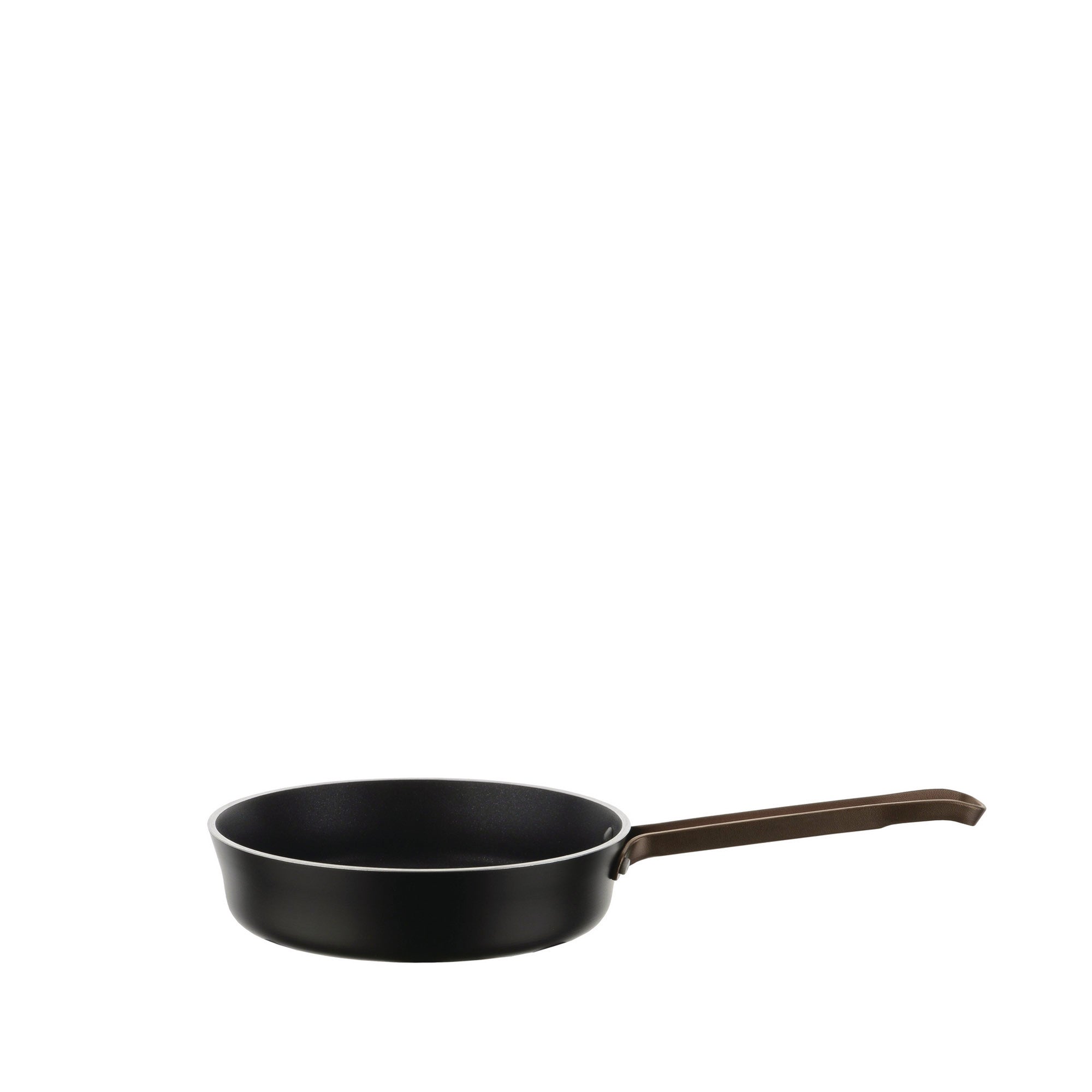 Alessi Edo Frying Pan with Long Handle in Aluminum with Non-Stick Coating, cm 20