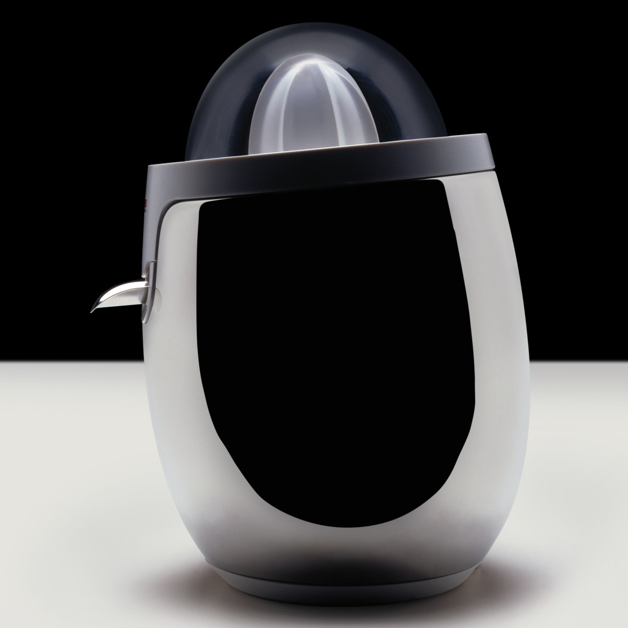 Alessi Juicer Spremiagrumi Elettrico, 60 Decibel, Acciaio Inossidabile