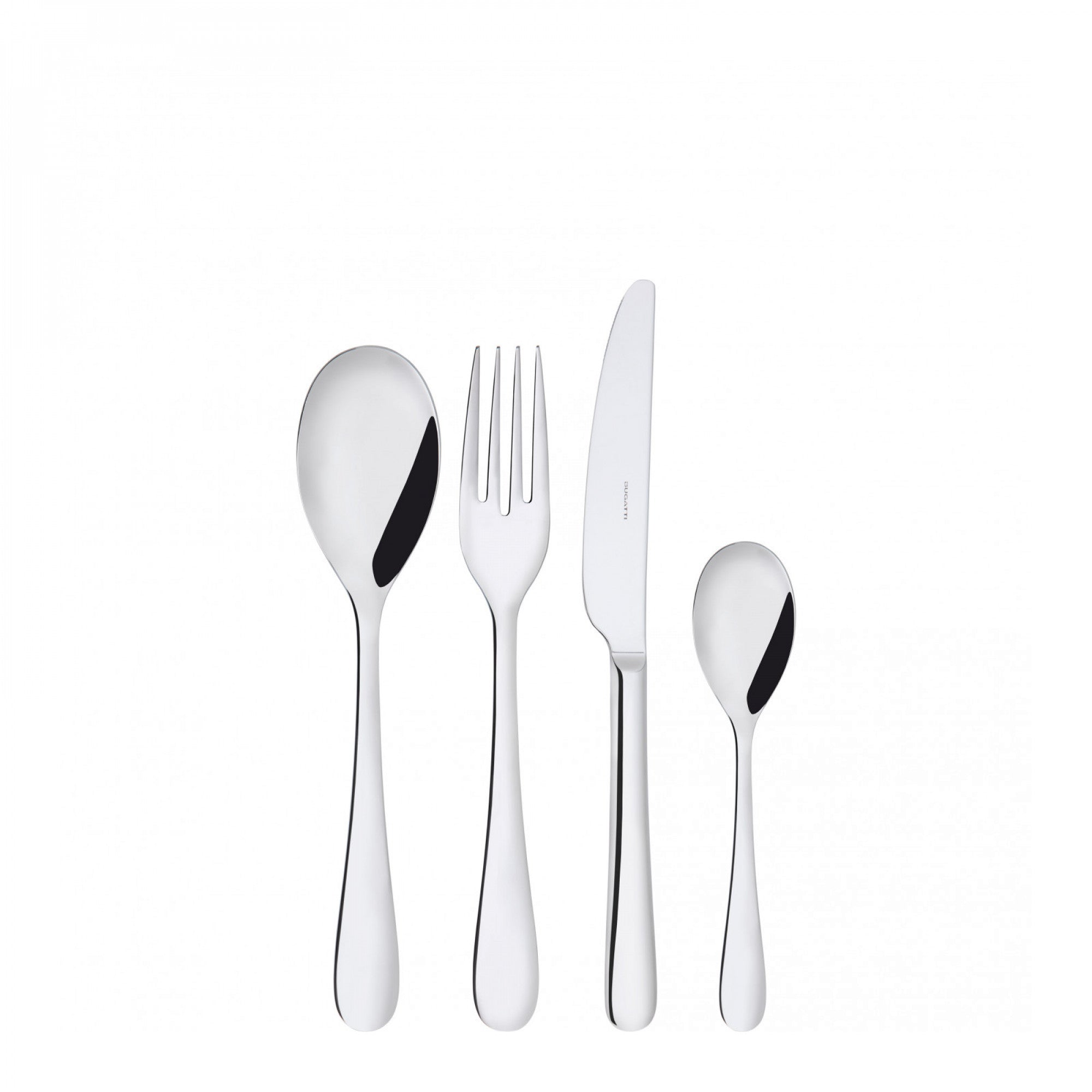 BUGATTI, Siena, 24-piece cutlery set in 18/10 stainless steel