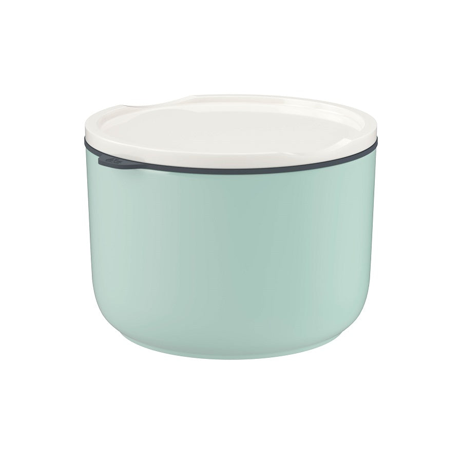 Likes. by Villeroy &amp; Boch ToGo&amp;ToStay lunch box, 13x9,5cm, round, mint green