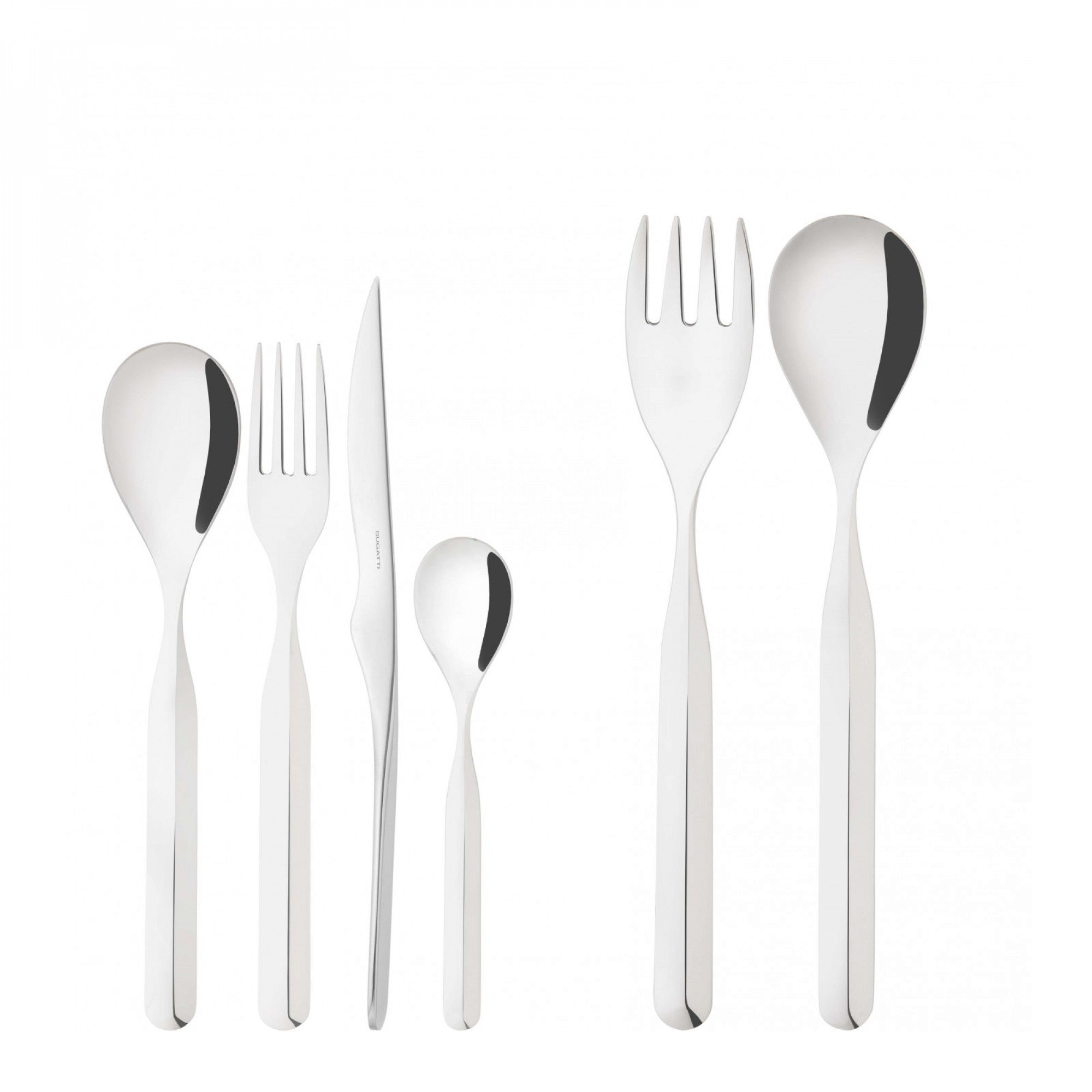 BUGATTI, Vidal, 50-piece cutlery set in 18/10 stainless steel