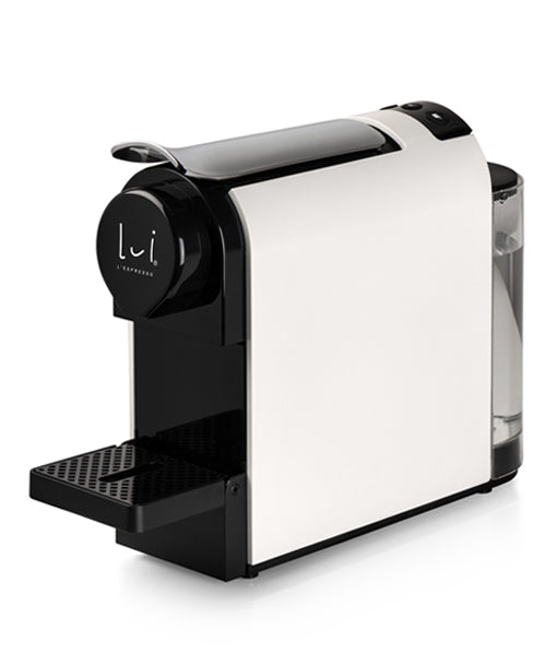 Lui L'Espresso Lux White L'Espresso pod coffee machine