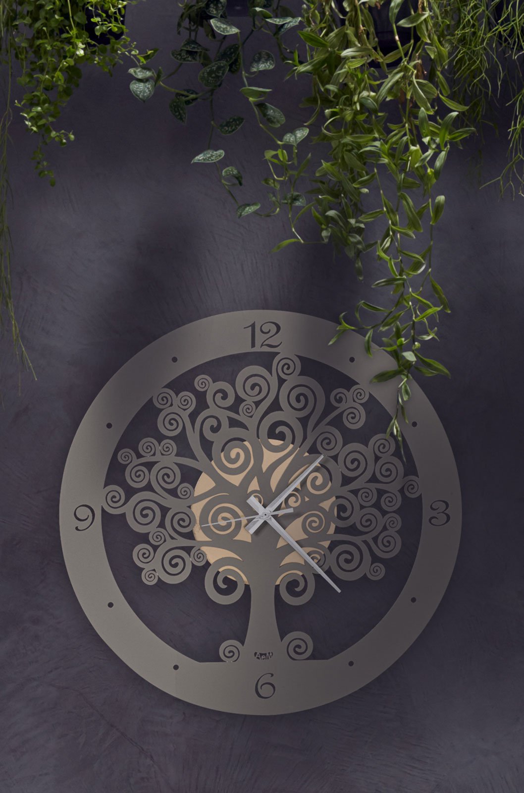 Arts &amp; Crafts Tree of Life Large lucky clock