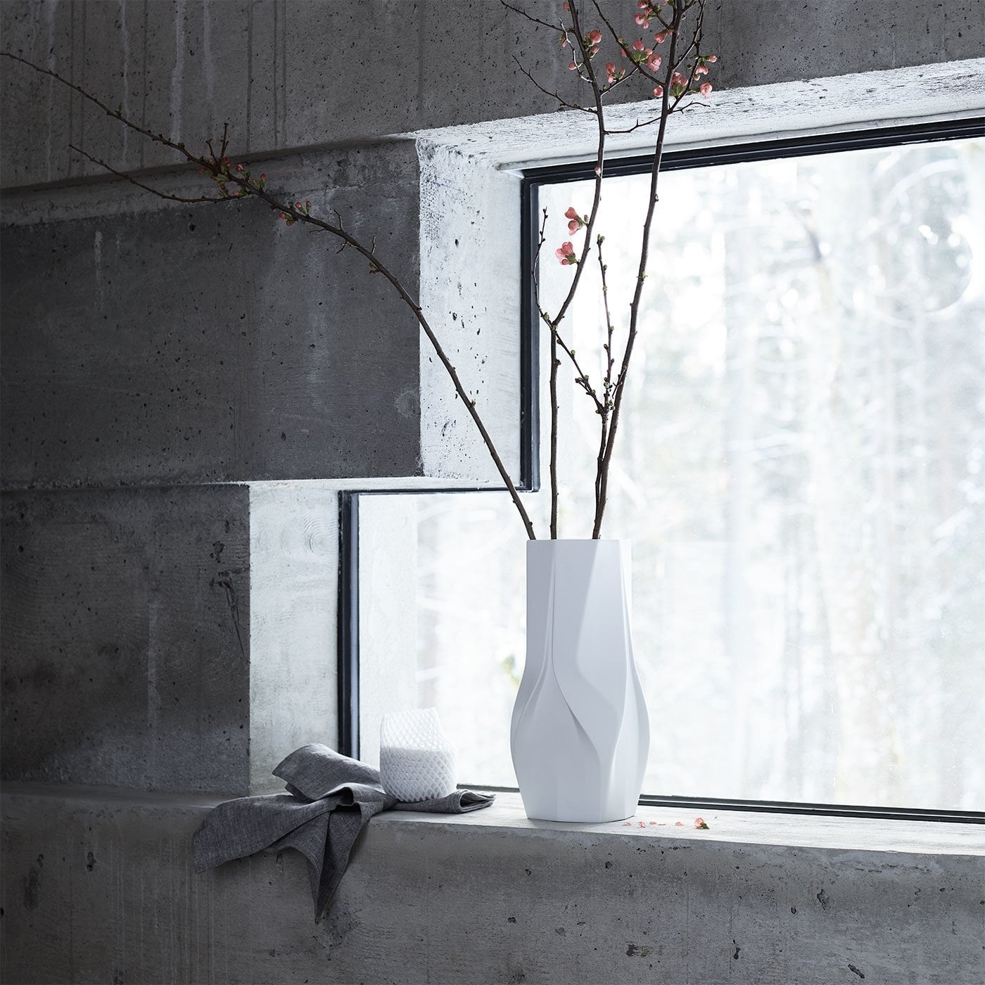 Rosenthal Vase Weave Zaha Hadid, 35cm
