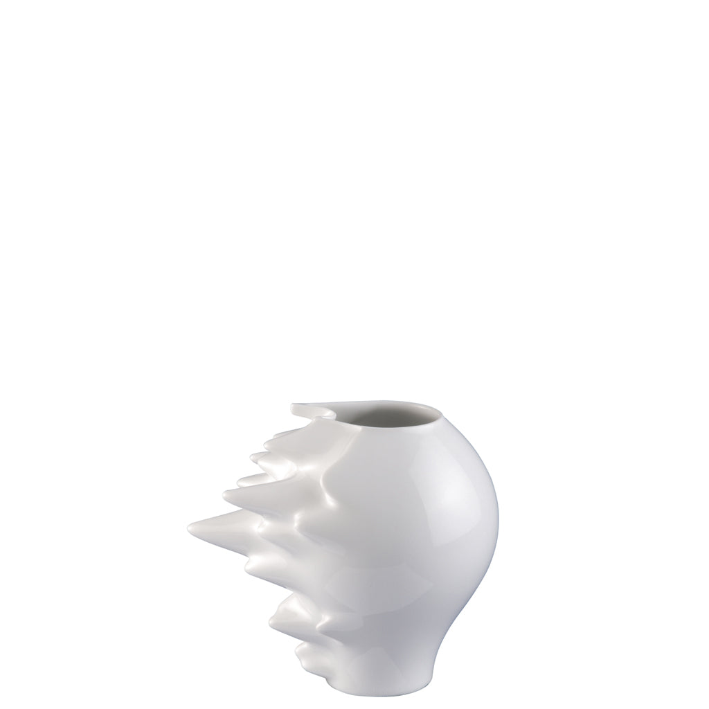 Rosenthal Fast Weiss Vase, 13 cm