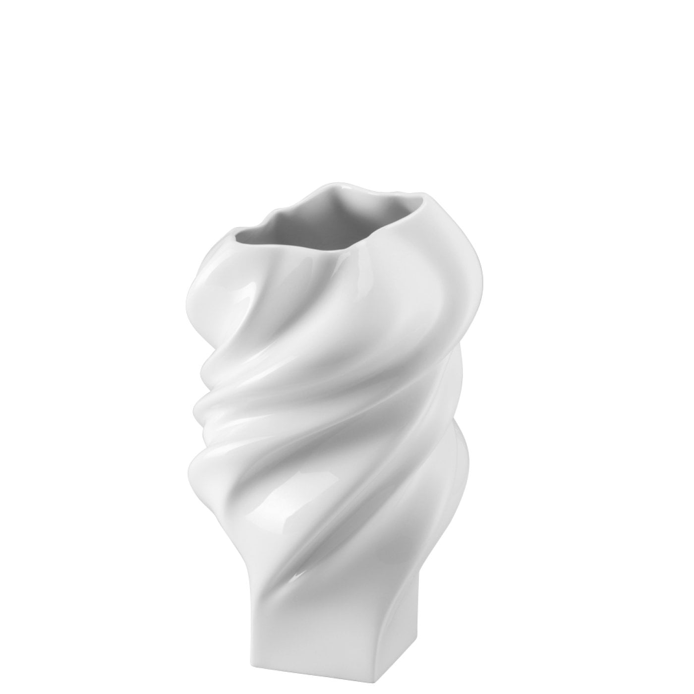 Rosenthal Squall Vaso in Porcellana bianco, 23 cm