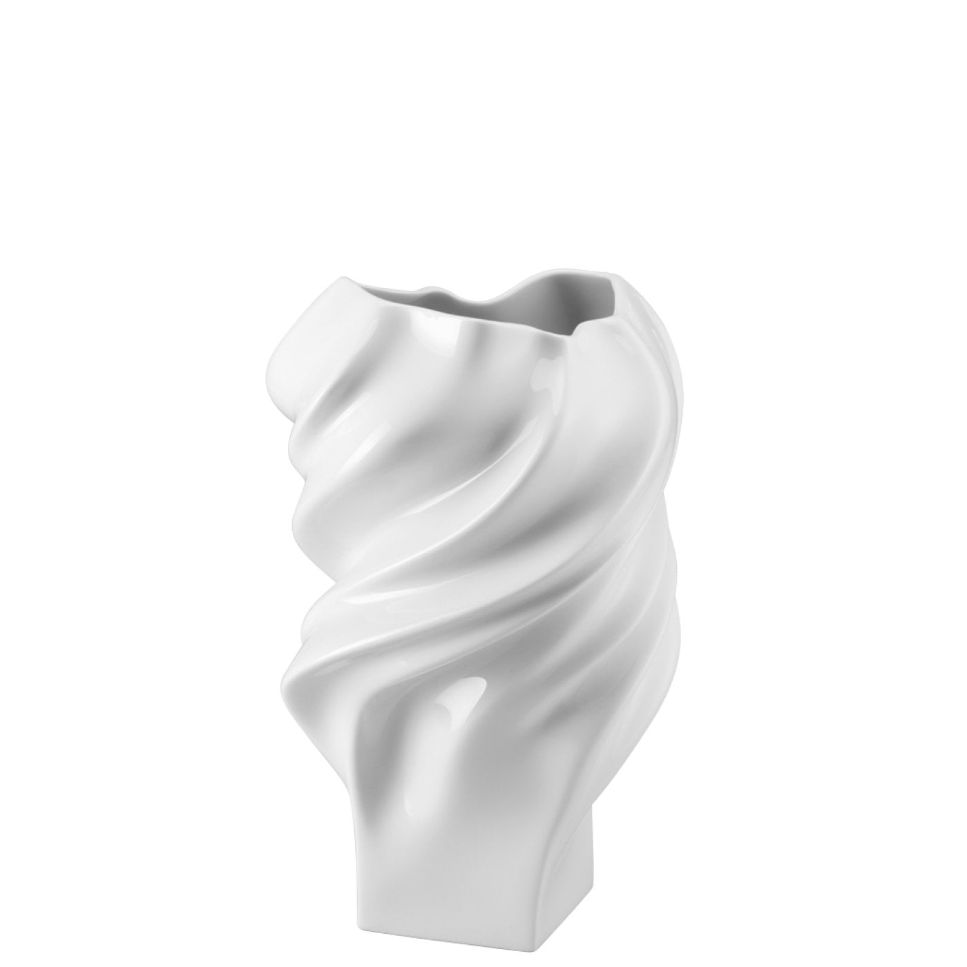 Rosenthal Squall Vaso in Porcellana bianco, 23 cm