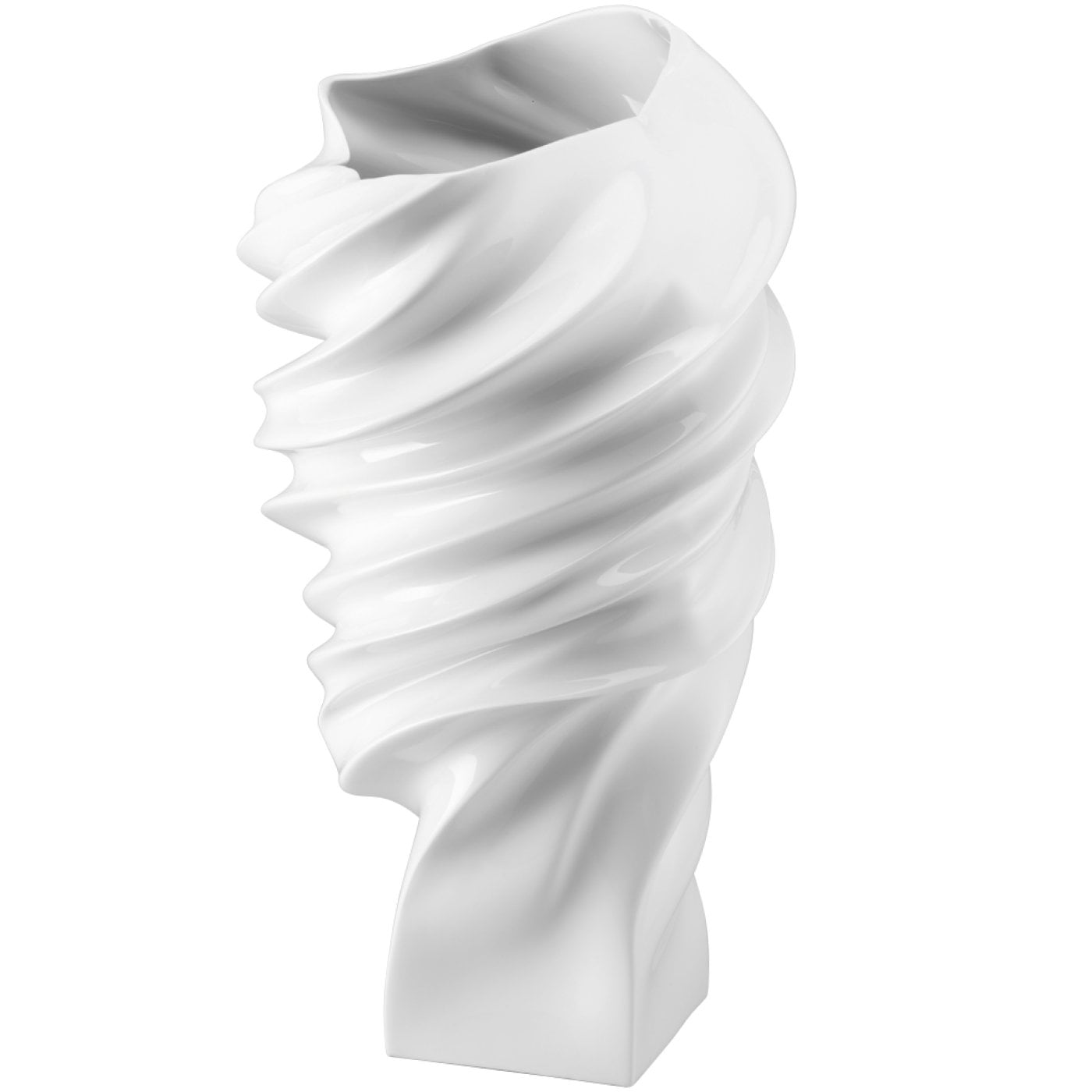 Rosenthal Squall Vaso in Porcellana bianco, 40 cm