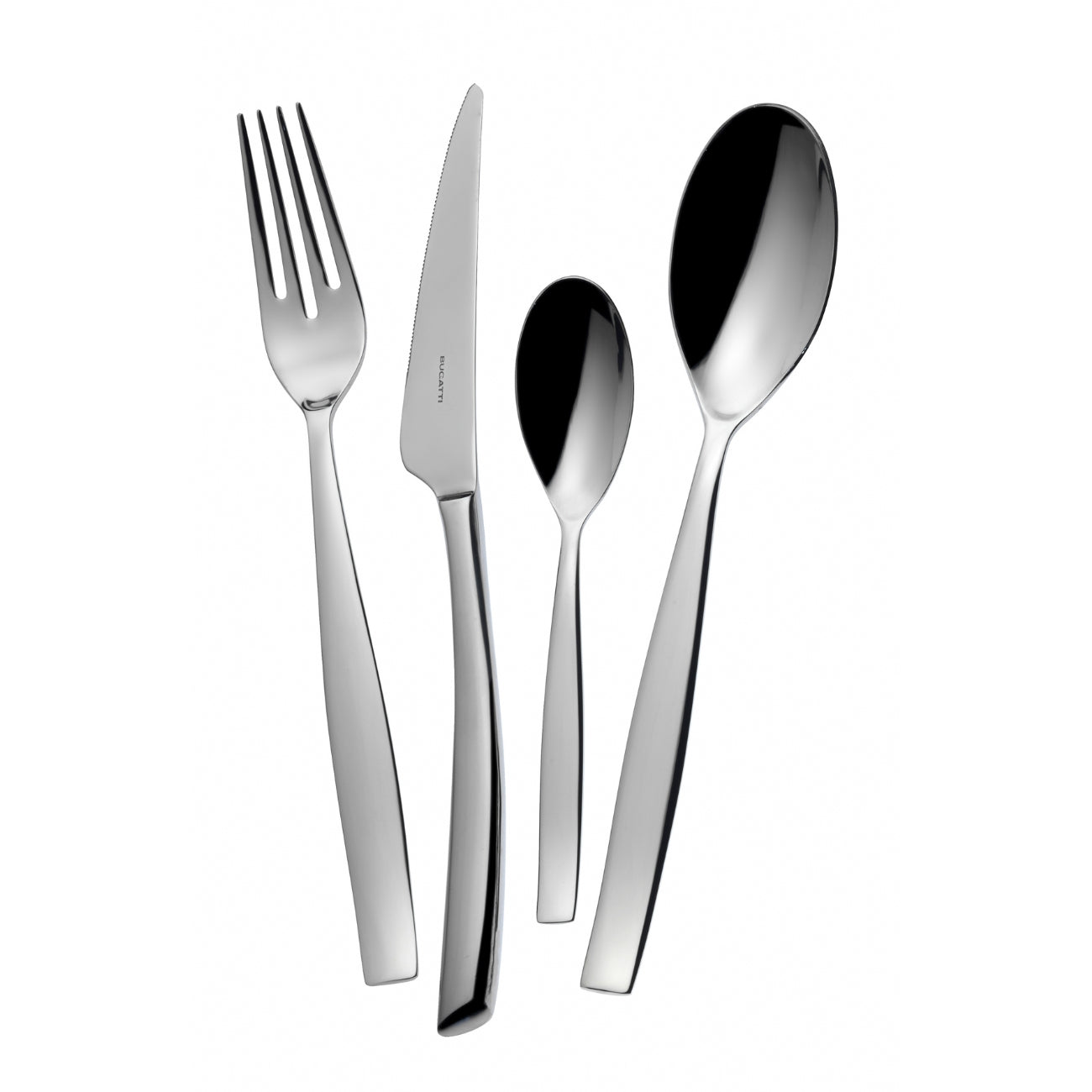 BUGATTI, Toscana, 30-piece cutlery set in 18/10 stainless steel