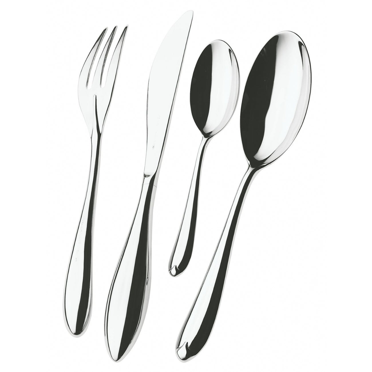 BUGATTI, Venice 50-piece cutlery set in 18/10 stainless steel